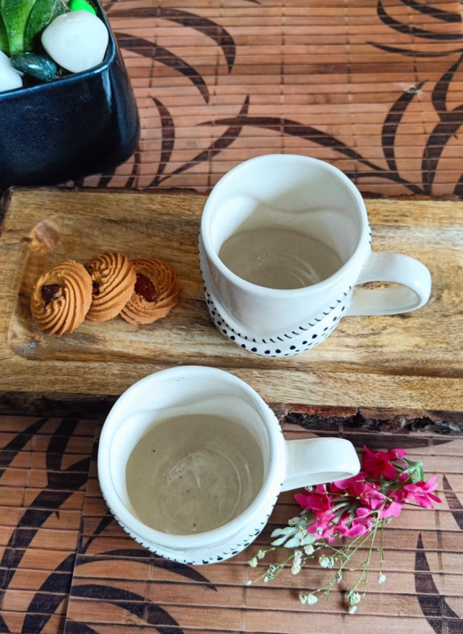 Rain drop Coffee Mug set of 2