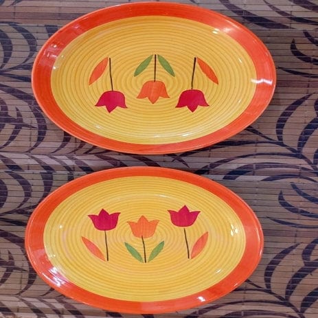 Daisy Plate Set of 2