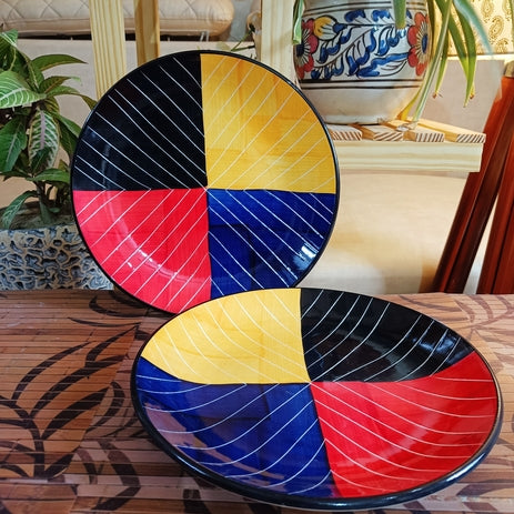 Snacks Plate Set of 2