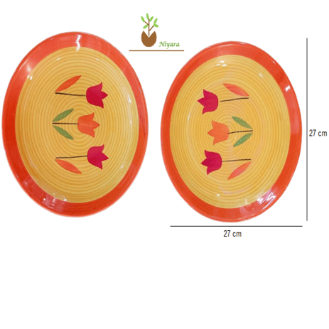 Daisy Plate Set of 2